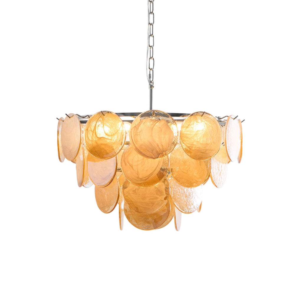 Bettina Glass Chandelier Glass lighting by Bling Lighting Studio