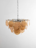 Bettina Glass Chandelier Glass lighting by Bling Lighting Studio