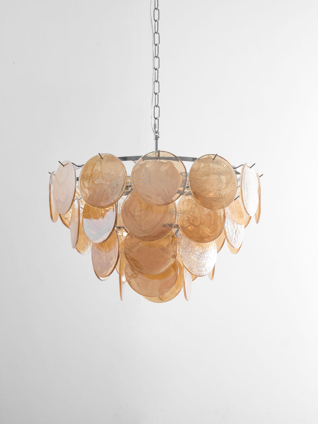 Bettina Glass Chandelier Glass lighting by Bling Lighting Studio