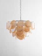 Bettina Glass Chandelier Glass lighting by Bling Lighting Studio
