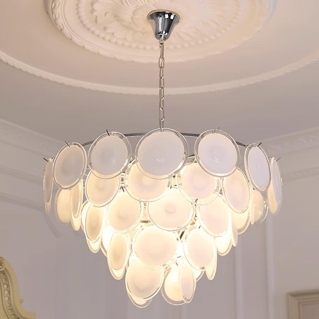 Bettina Glass Chandelier Glass lighting by Bling Lighting Studio