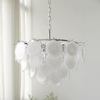 Bettina Glass Chandelier Glass lighting by Bling Lighting Studio