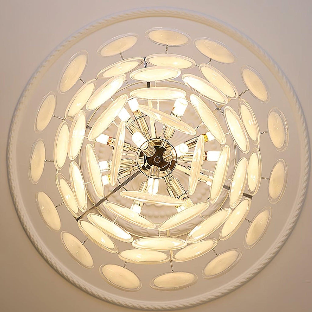 Bettina Glass Chandelier Glass lighting by Bling Lighting Studio