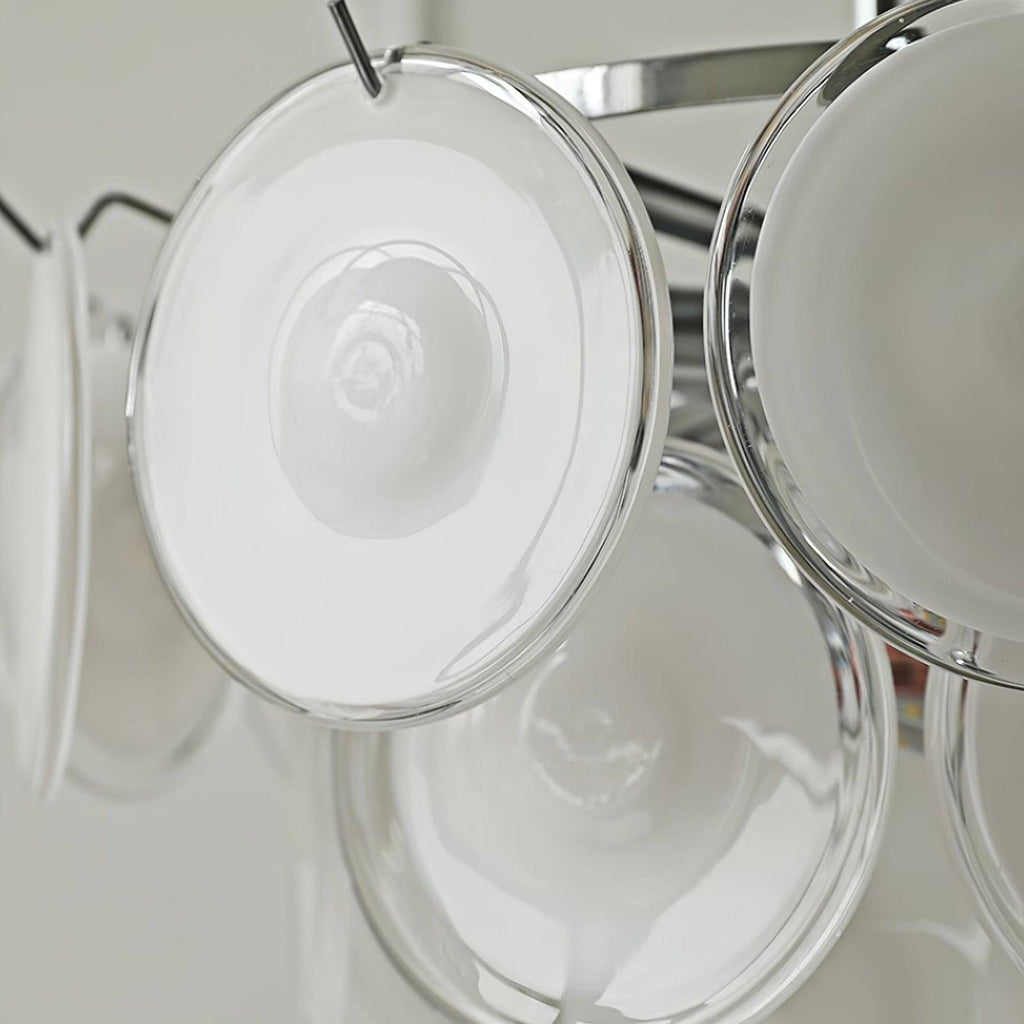 Bettina Glass Chandelier Glass lighting by Bling Lighting Studio