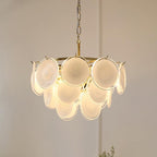 Bettina Glass Chandelier Glass lighting by Bling Lighting Studio