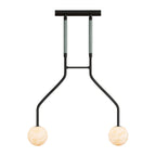 Peaks Alabaster Vanity Pendant by Bling Lighting Studio