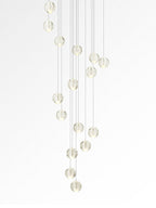 Crystal Bubbles Balls Pendant Lamp
