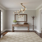 Luxury Brass Flower Branch Chandelier product image