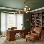 Luxury Brass Flower Branch Chandelier product image