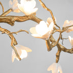 Luxury Brass Flower Branch Chandelier product image