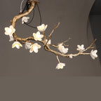 Luxury Brass Flower Branch Chandelier product image