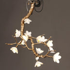 Luxury Brass Flower Branch Chandelier product image