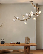 Luxury Brass Flower Branch Chandelier product image