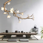 Luxury Brass Flower Branch Chandelier product image