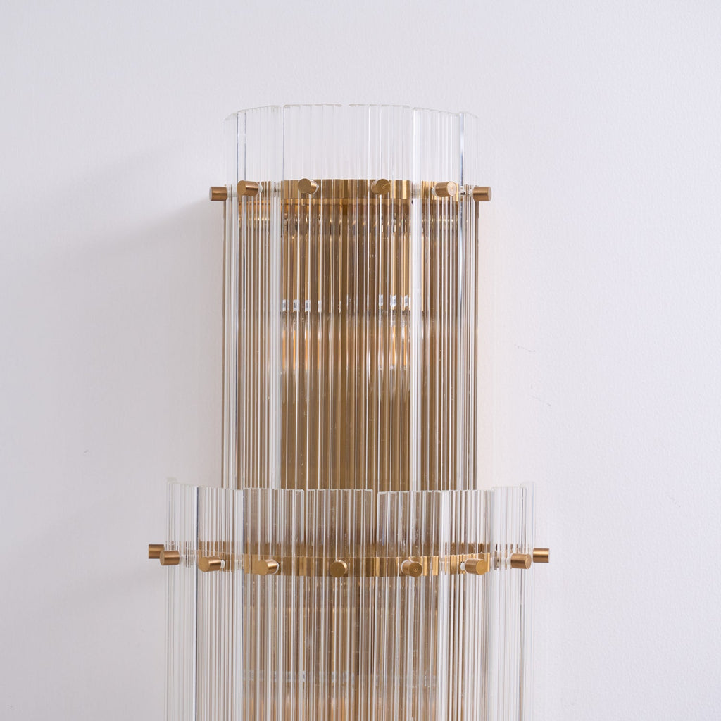 Bravura Radiance Wall Light Glass lighting by Bling Lighting Studio