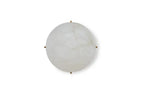 Large 'Moon 4' Alabaster Wall or Ceiling Lamp Flush Mount