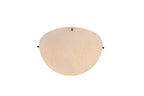 Large 'Moon 4' Alabaster Wall or Ceiling Lamp Flush Mount
