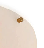 Large 'Moon 4' Alabaster Wall or Ceiling Lamp Flush Mount by Bling Lighting Studio