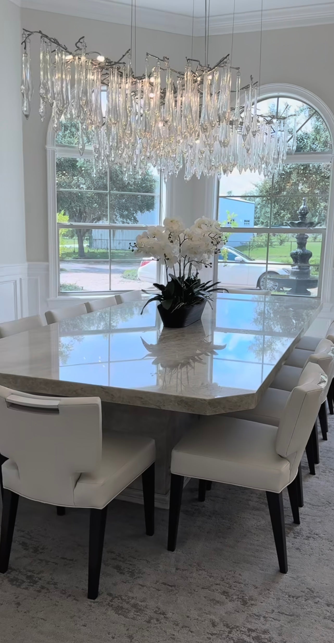 Livio Branching Hallway Chandelier by Bling Lighting Studio