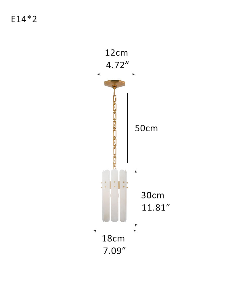 Large Alabaster Rectangular Chandelier Wide 40“ 45” with Chrome Frame for dining room