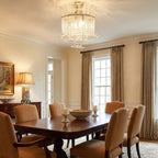 Calista Glass Ceiling Lamp Glass lighting by Bling Lighting Studio