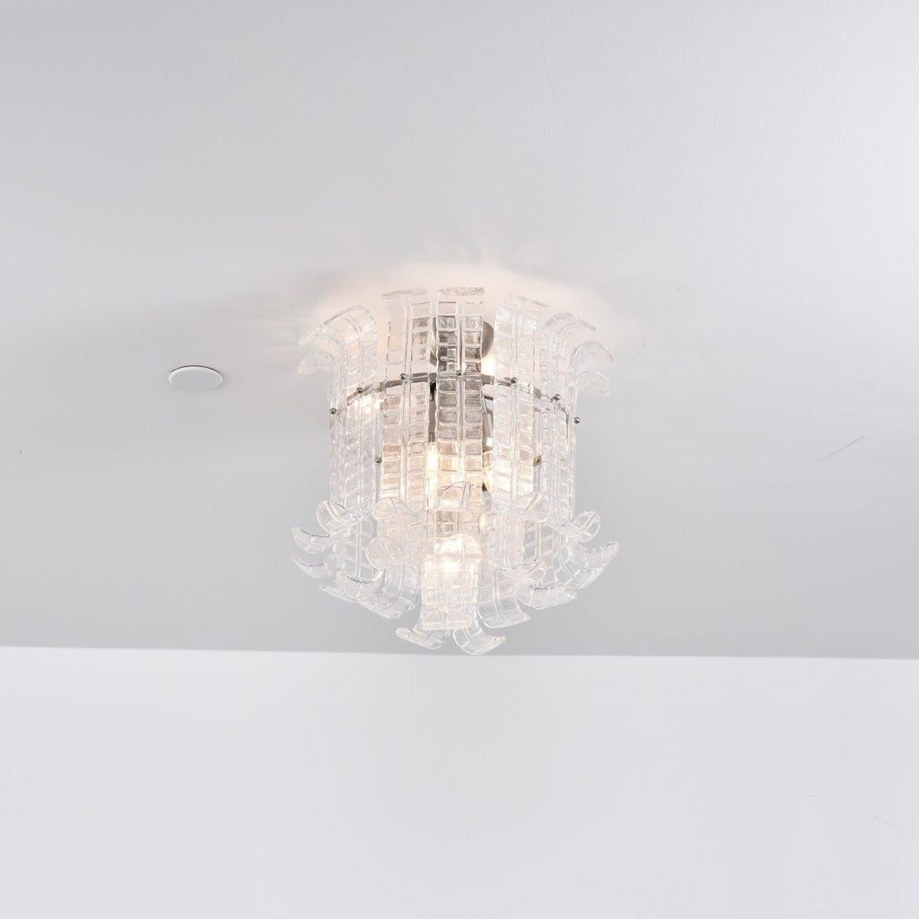 Calista Glass Ceiling Lamp Glass lighting by Bling Lighting Studio