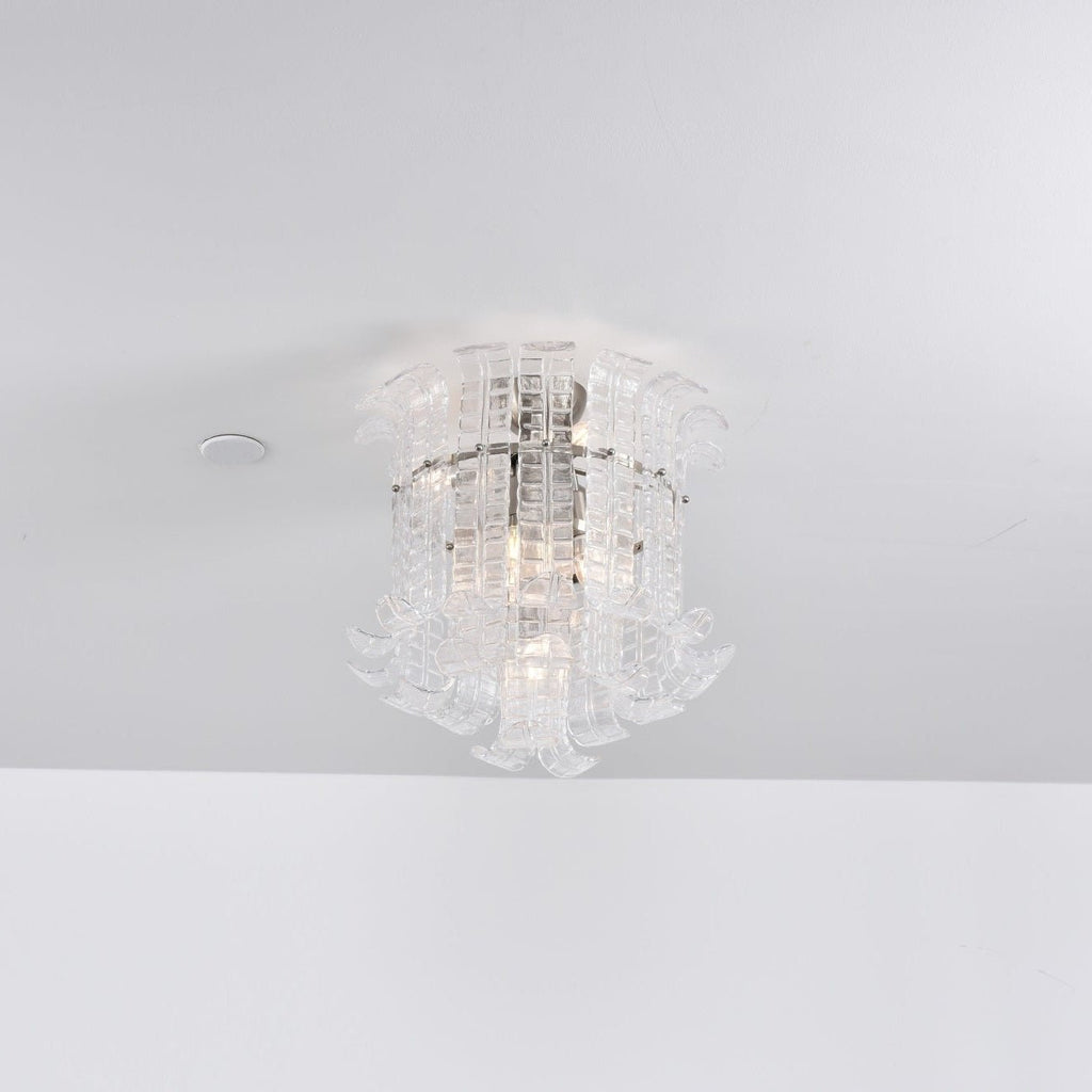 Calista Glass Ceiling Lamp Glass lighting by Bling Lighting Studio
