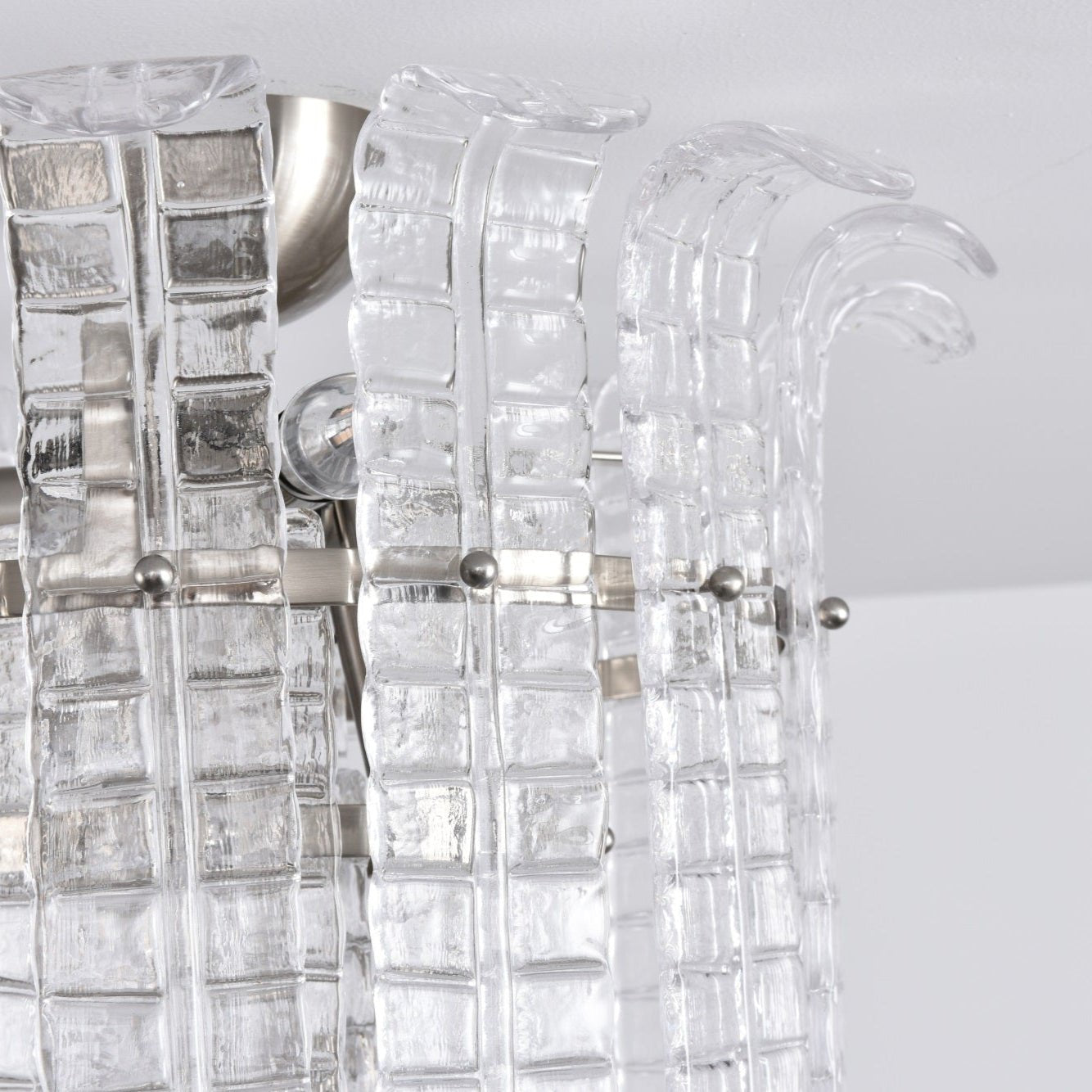 Calista Glass Ceiling Lamp Glass lighting by Bling Lighting Studio