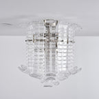 Calista Glass Ceiling Lamp Glass lighting by Bling Lighting Studio