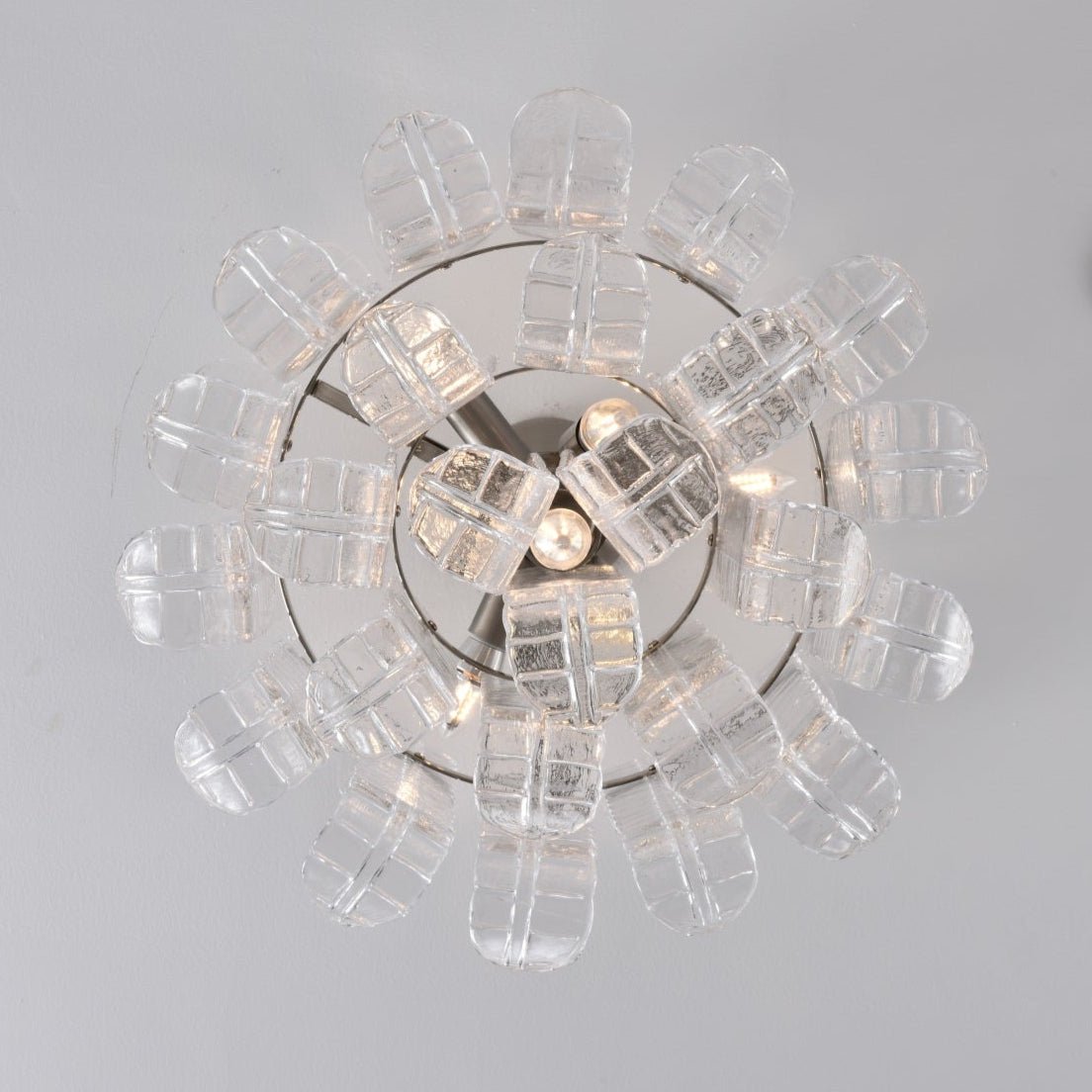 Calista Glass Ceiling Lamp Glass lighting by Bling Lighting Studio