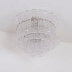 Calista Glass Ceiling Lamp Glass lighting by Bling Lighting Studio