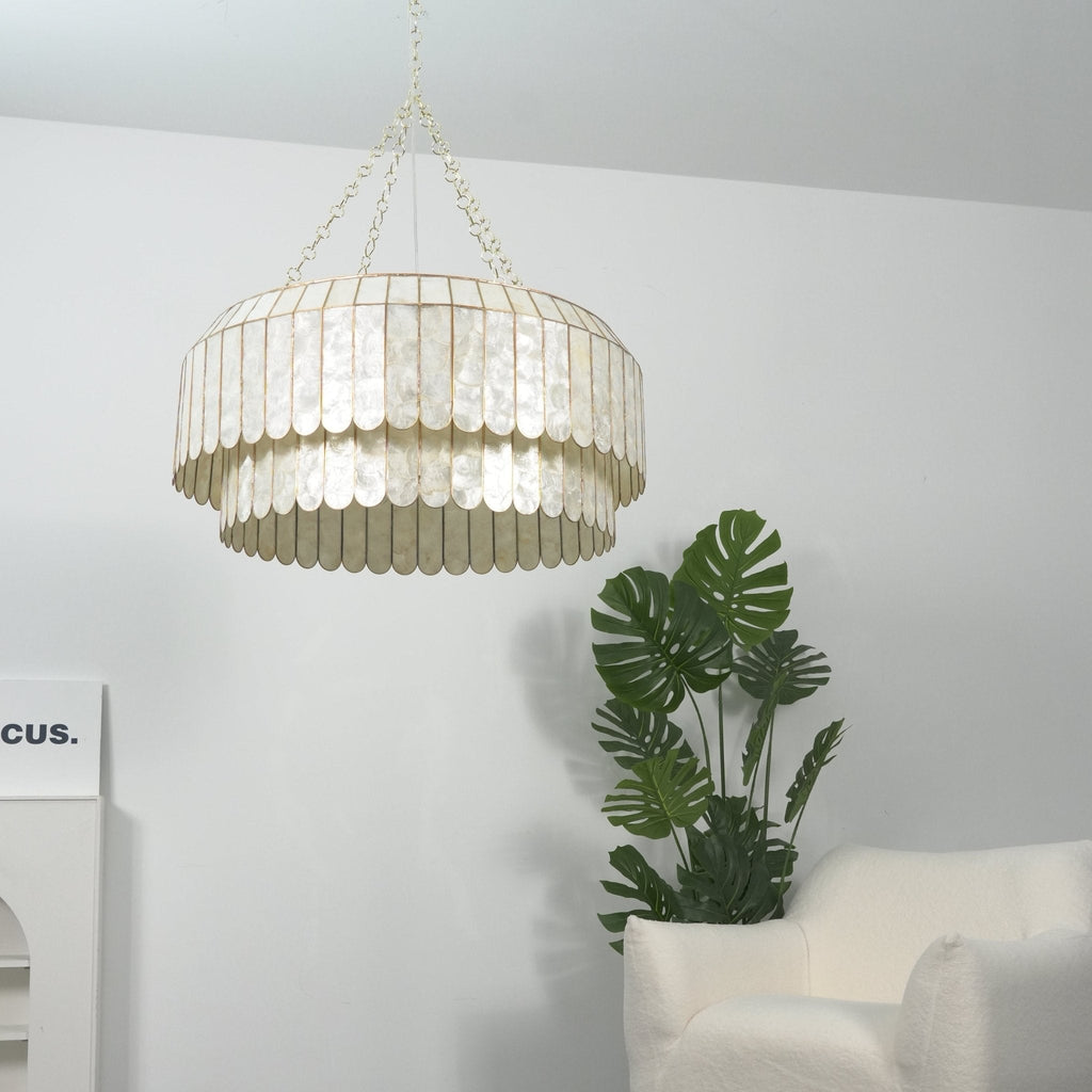 Capiz Shell Aurelia Chandelier