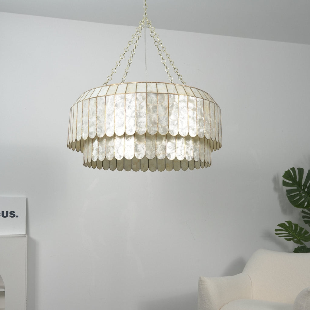 Capiz Shell Aurelia Chandelier