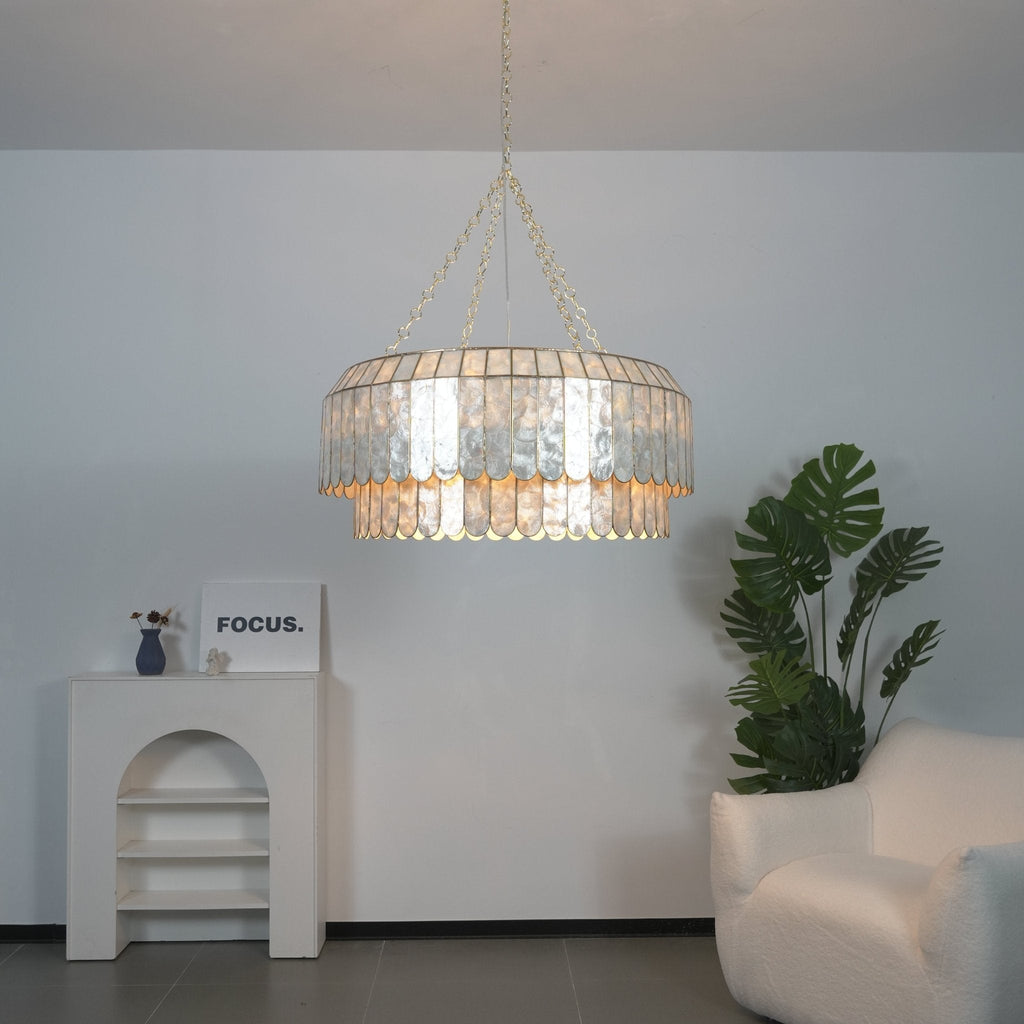 Capiz Shell Aurelia Chandelier