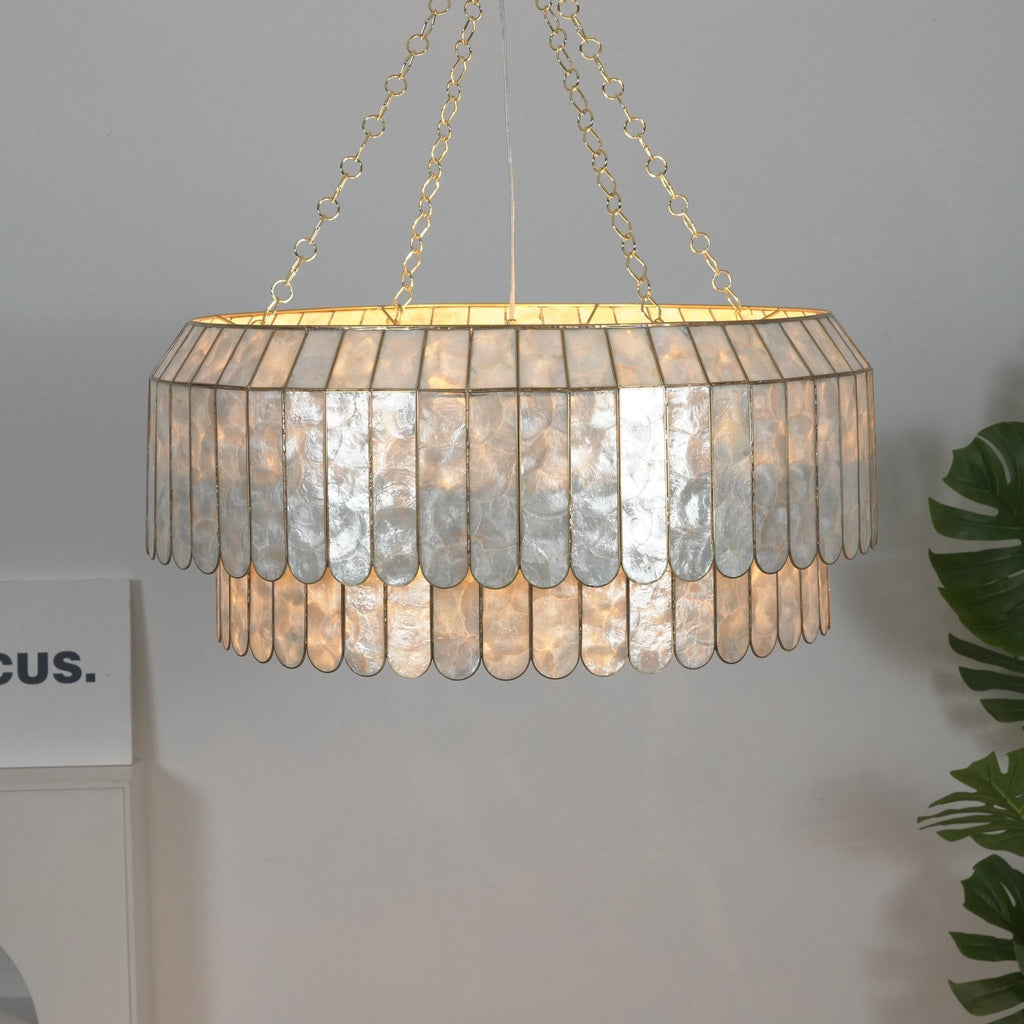 Capiz Shell Aurelia Chandelier