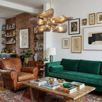 Cardiff Chandelier Glass lighting by Bling Lighting Studio
