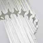 Transparent Twisting Raindrop Chandelier product image
