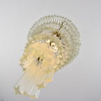 Transparent Twisting Raindrop Chandelier product image