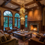 Luxury Cattail Leaf Chandelier product image