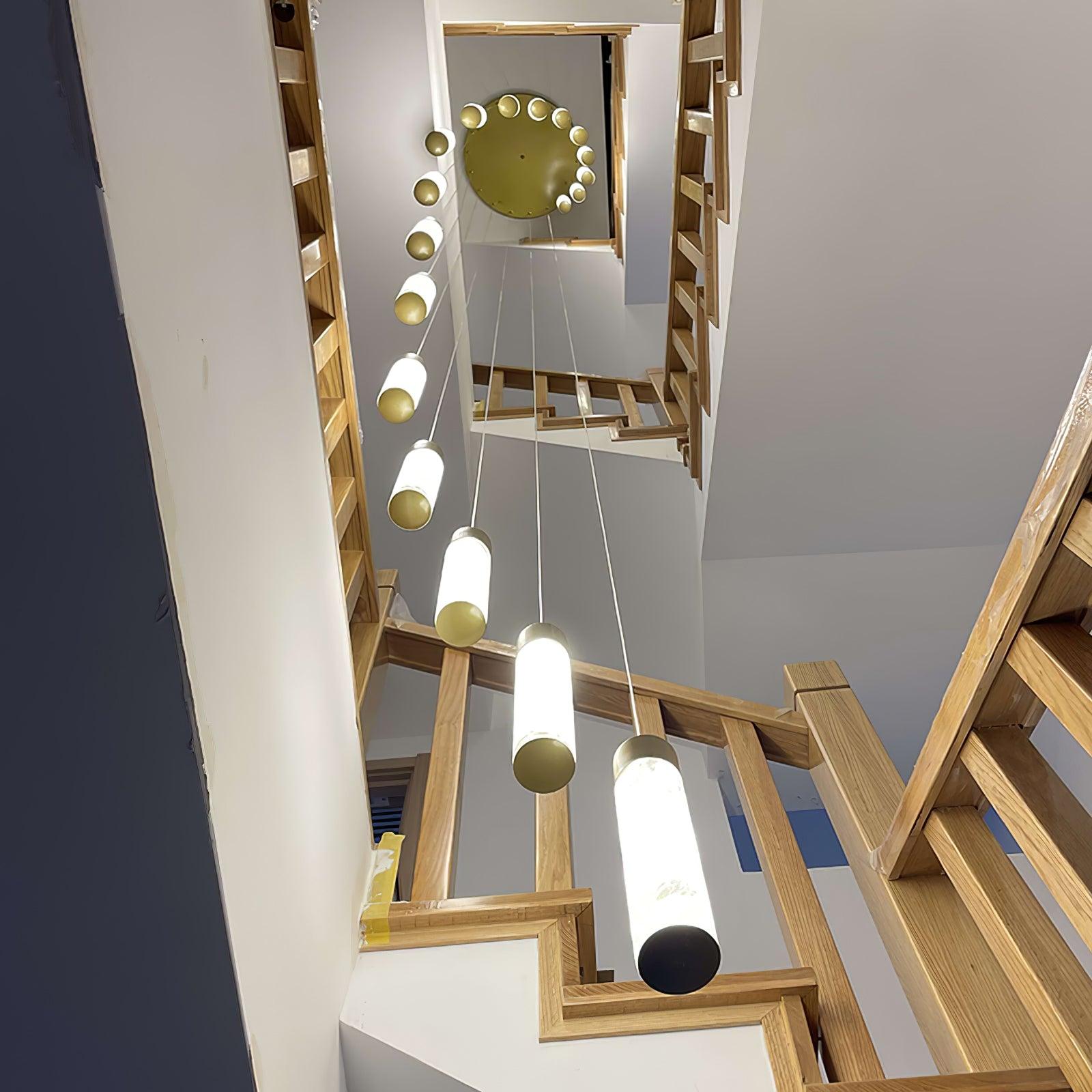 Luminous Alabaster Waterfall Chandelier product image