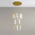 Luminous Alabaster Waterfall Chandelier product image
