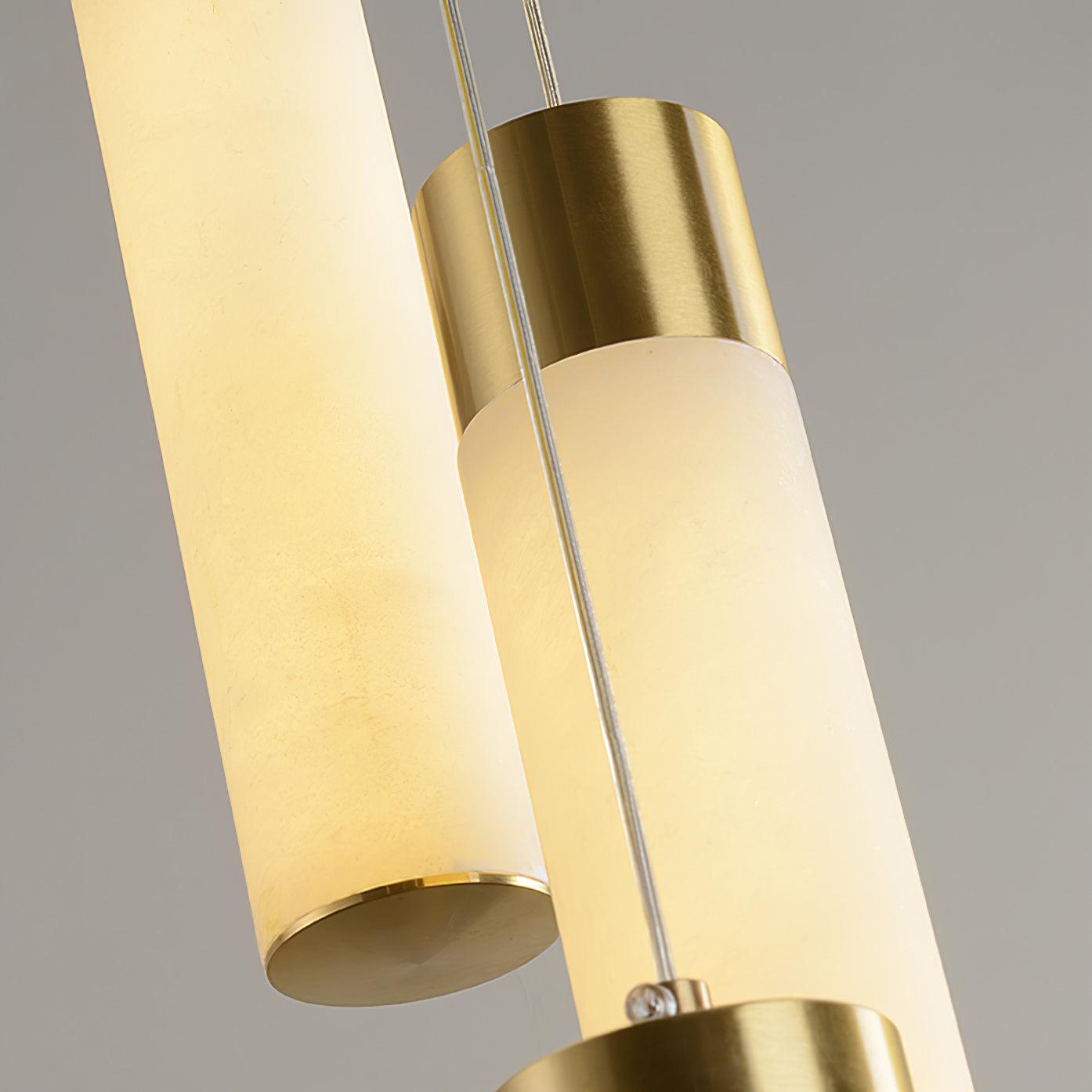 Luminous Alabaster Waterfall Chandelier product image