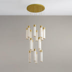 Luminous Alabaster Waterfall Chandelier product image