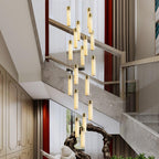 Luminous Alabaster Waterfall Chandelier additional product view