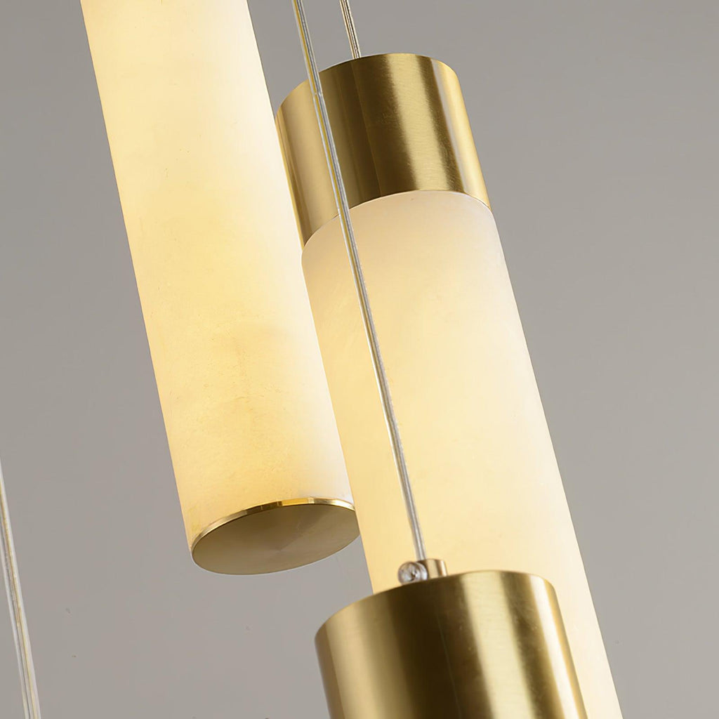 Luminous Alabaster Waterfall Chandelier product image