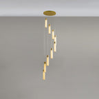 Luminous Alabaster Waterfall Chandelier product image