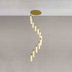Luminous Alabaster Waterfall Chandelier product image