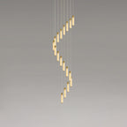 Luminous Alabaster Waterfall Chandelier product image