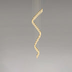 Luminous Alabaster Waterfall Chandelier product image