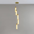 Luminous Alabaster Waterfall Chandelier product image